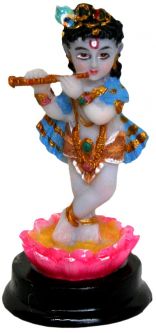 Mini Lotus Krishna 3"